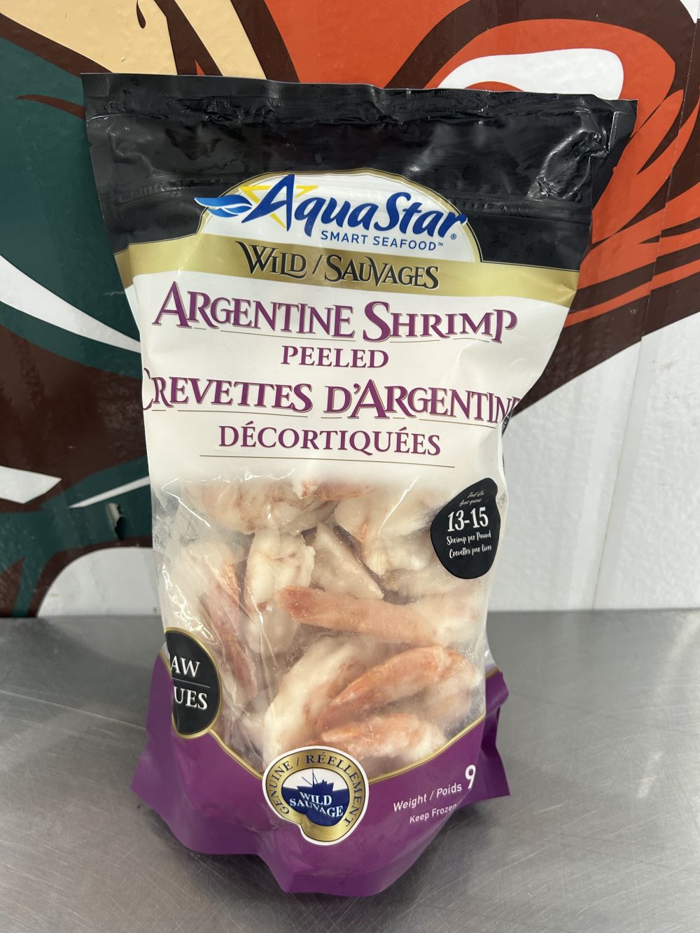 10 pound case - Peeled Argentina Prawns - Image 2