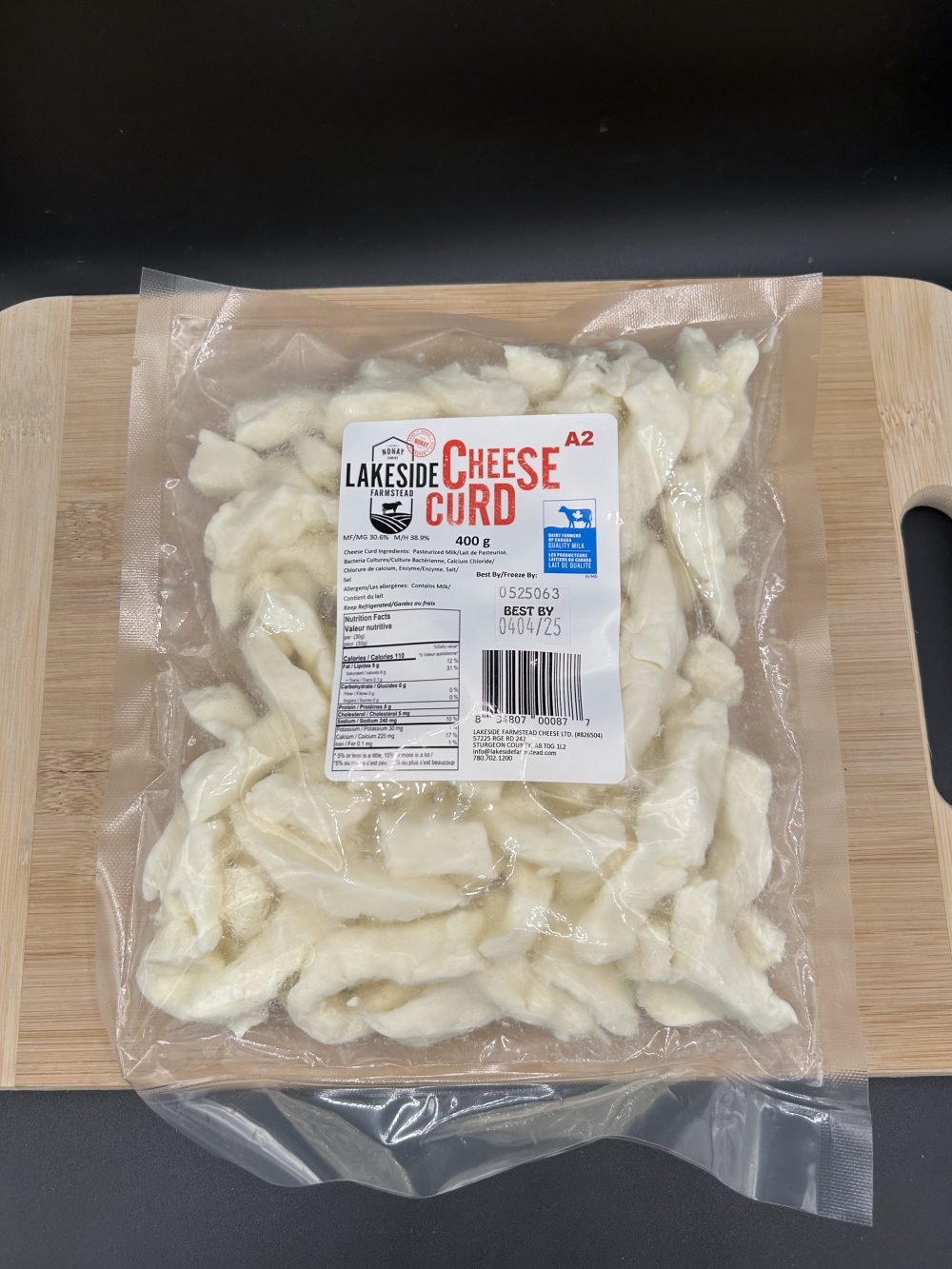 Cheese Curds 200g - Lakeside Farmstead Cheese